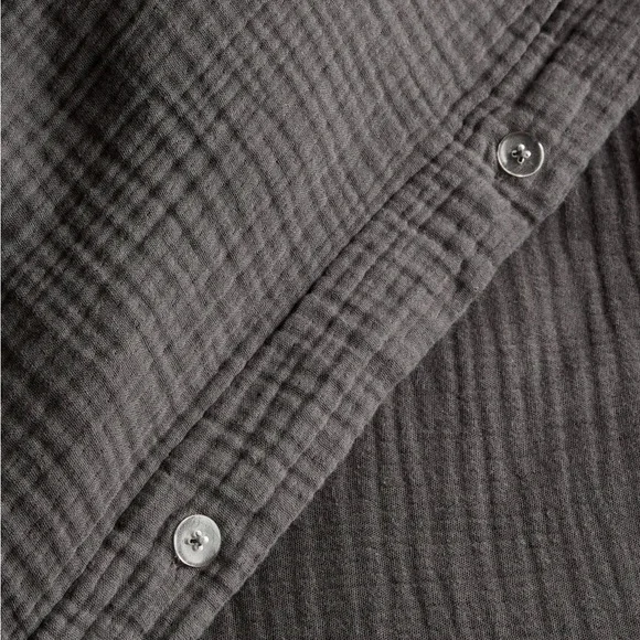 Quince Charcoal Duvet Cover Set